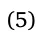 (5)