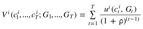… … = + = V c c G G u c G ( , , ; , , ) ( , ) (1 ) i i T i T t T i t i t t 1 1 1 ( 1)