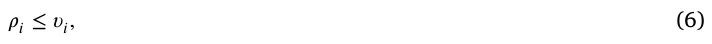 𝜌𝑖≤𝜐𝑖, (6)