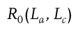 R0(La, Lc)